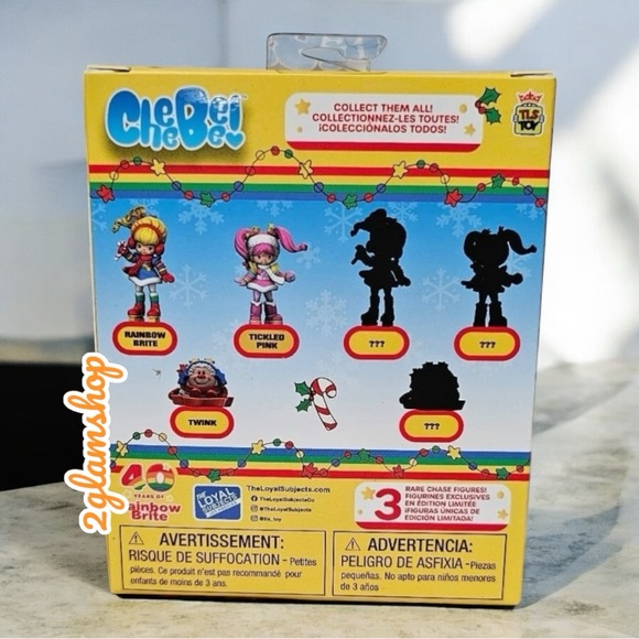 Rainbow Brite Holiday Edition Mini Figure 40TH Anniversary - Picture 2 of 2